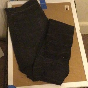 Black Amiri ripped jeans